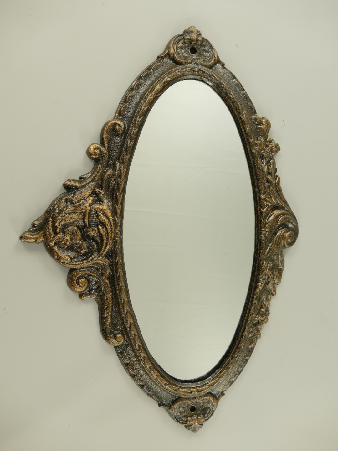 Wandspiegel Eisen Farbig H.48x33cm Wandspiegel Eisen Farbig H.48x33cm