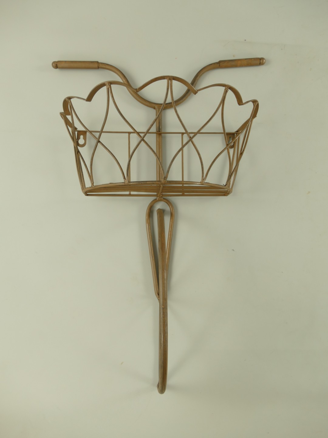 Wandblumenhanger FAHRRAD rustikal braun H.56cm Wandblumenhanger FAHRRAD rustikal braun H.56cm