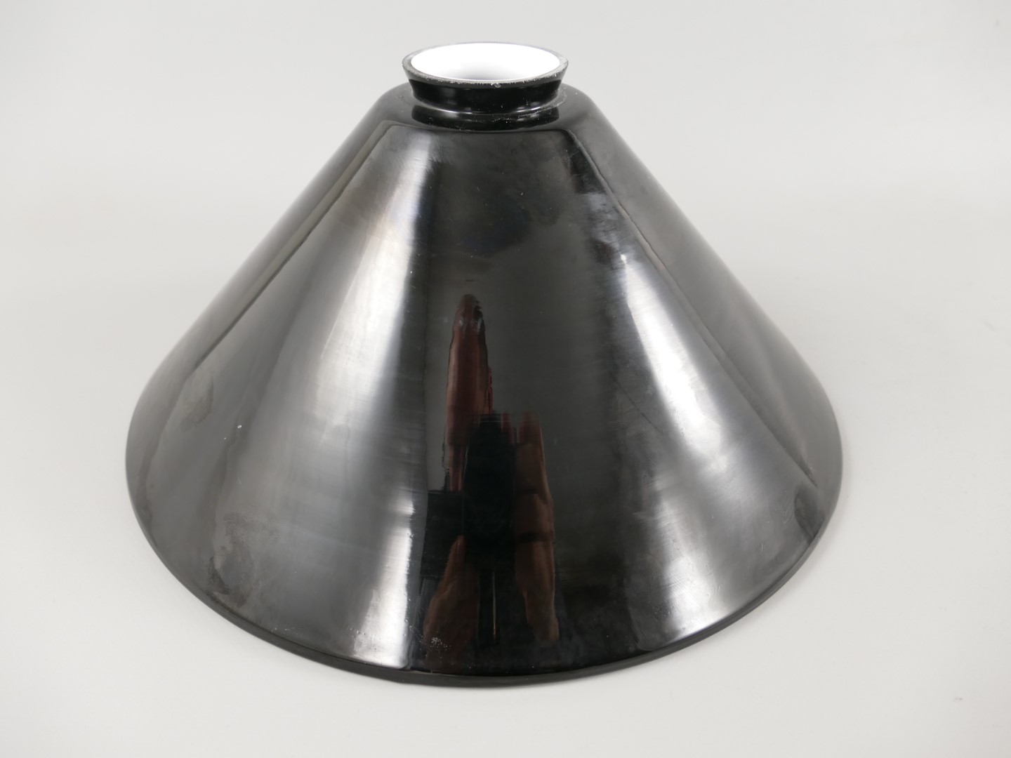 *NT Lampenschirm schwarz!!!! Gh.6cm D.30x14cm *NT Lampenschirm schwarz!!!! Gh.6cm D.30x14cm