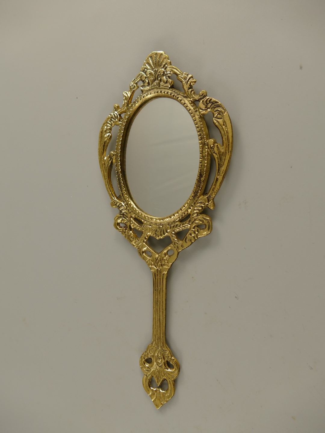 Handspiegel Barock Messing L.25x10x1cm Handspiegel Barock Messing L.25x10x1cm