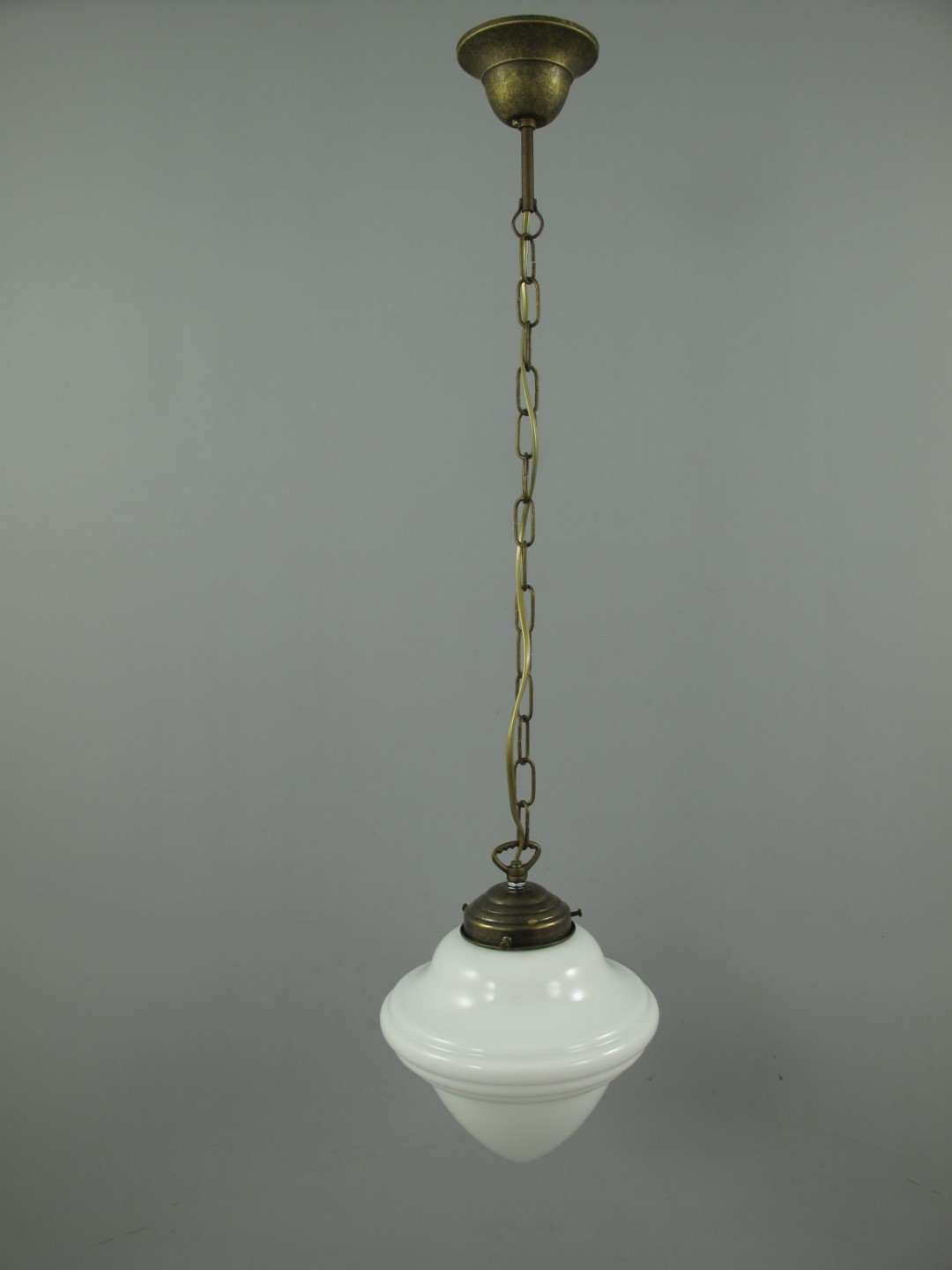 Schirm/Lampe Messing brün. (111.151-2B) H.80cm Schirm/Lampe Messing brün. (111.151-2B) H.80cm