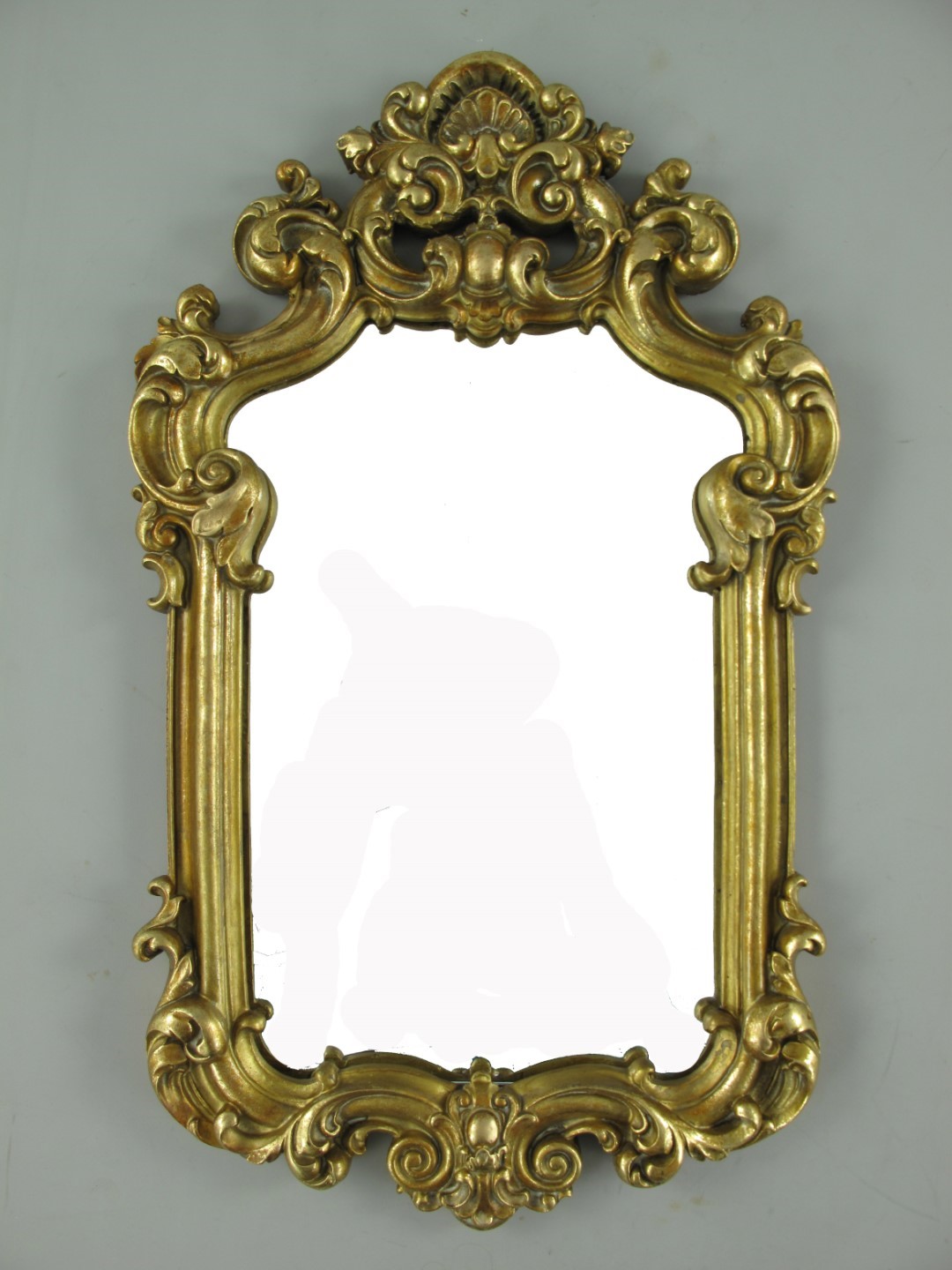 Wandspiegel Polystein GOLD H.55x33cm