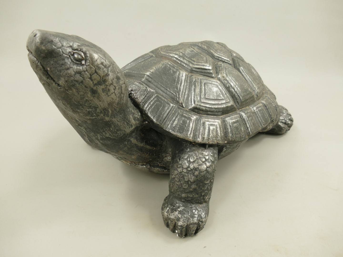 *ANG.(*)Schildkröte Kunststein(MGO)Grau/fb L. 65cm *ANG.(*)Schildkröte Kunststein(MGO)Grau/fb L. 65cm