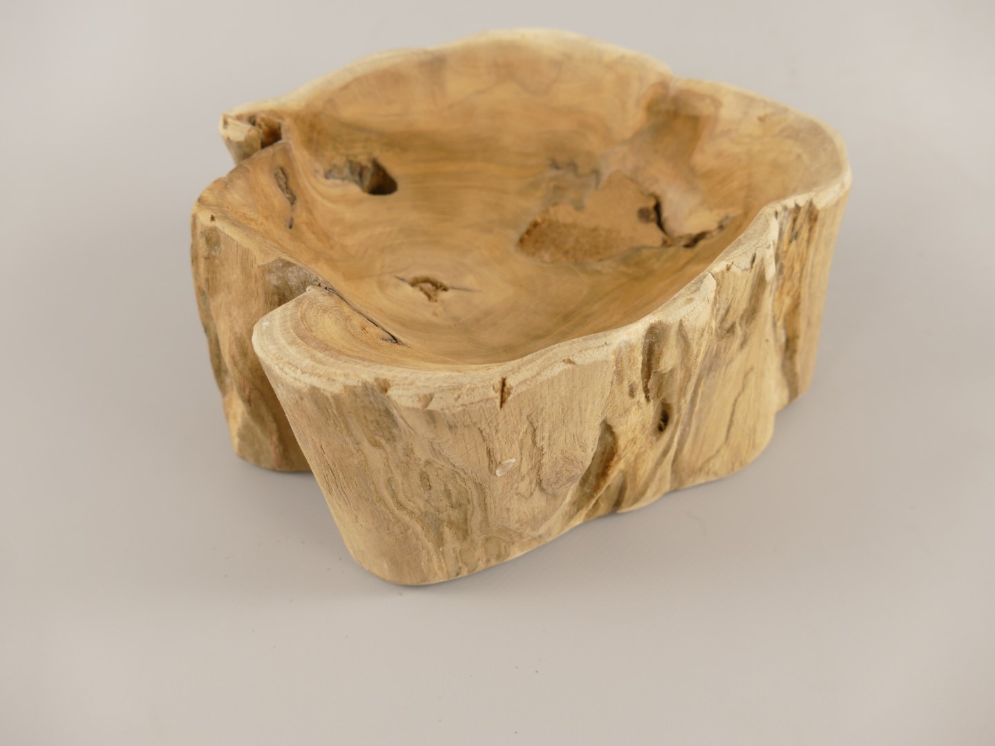 #*NT Schale TEAK H.10-D.26cm #*NT Schale TEAK H.10-D.26cm