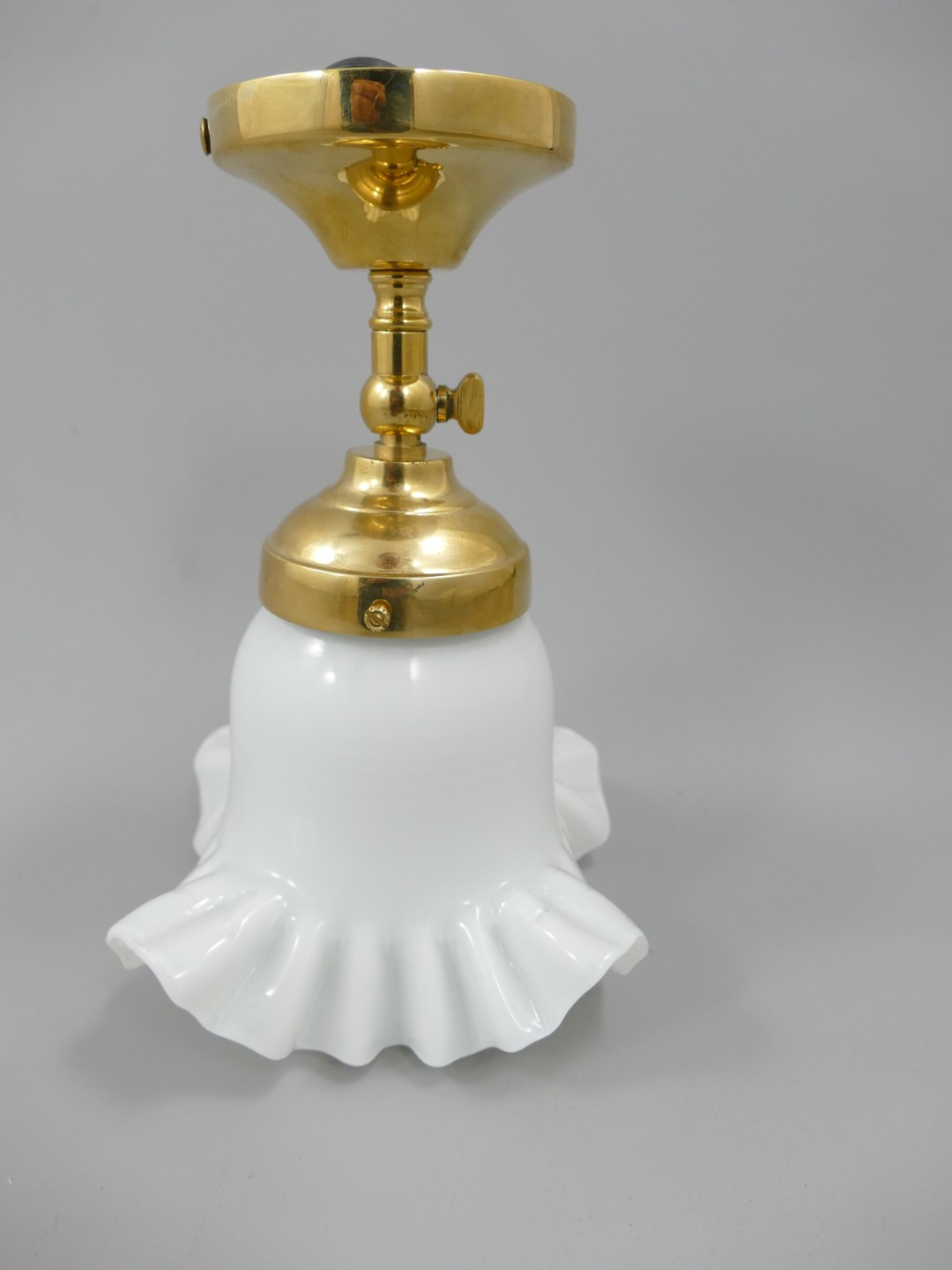 Lampe Messing mit Schirm(162.076M6)H.26cm Lampe Messing mit Schirm(162.076M6)H.26cm