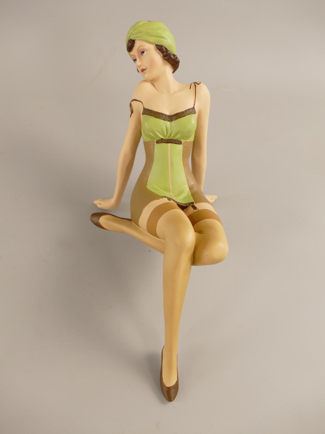 Badepuppe Polystein farbe H.32cm Badepuppe Polystein farbe H.32cm