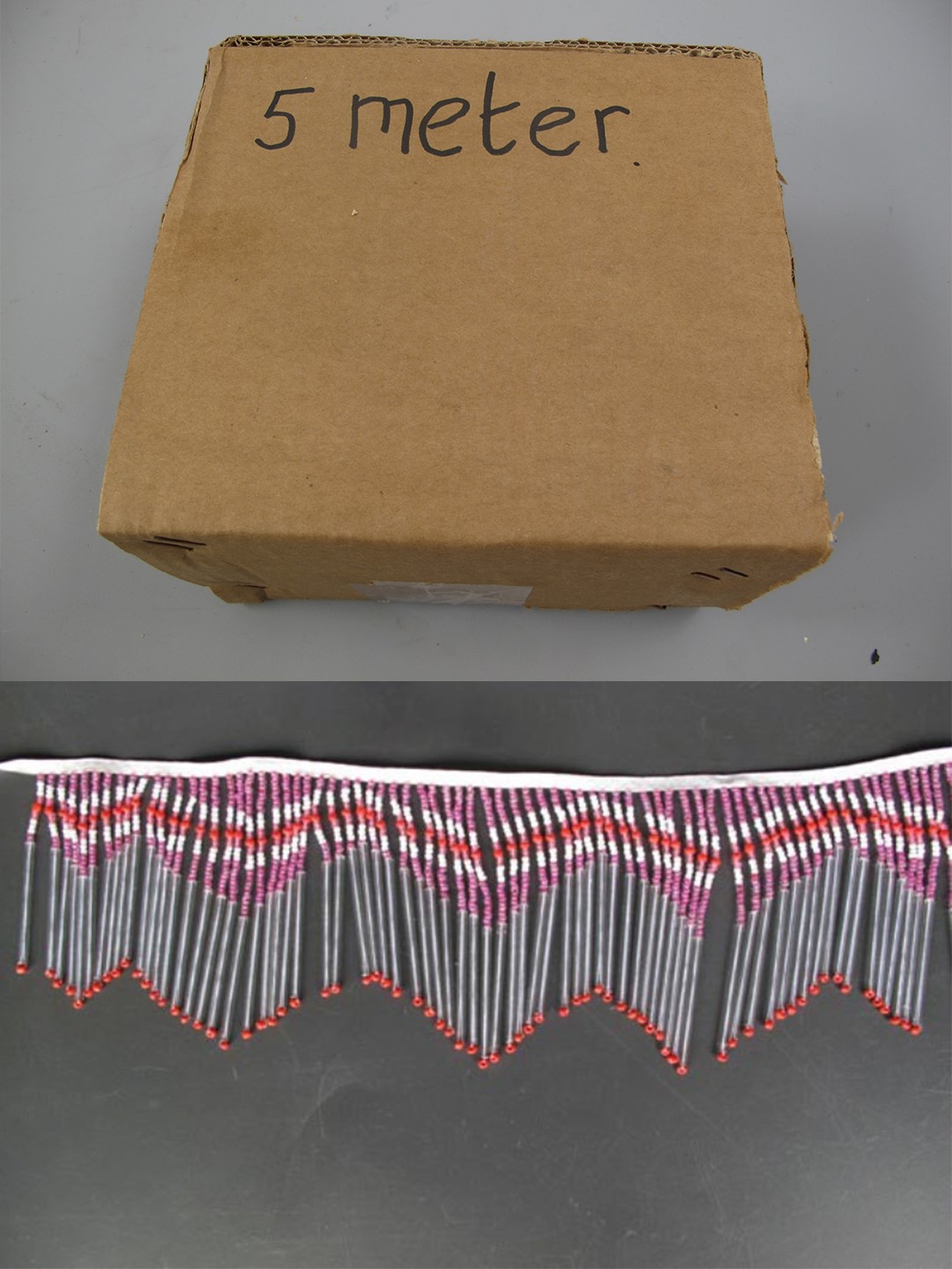RAUS*PREIS Fransen ROSA L.18cm/5mtr. PRO PACKUNG RAUS*PREIS Fransen ROSA L.18cm/5mtr. PRO PACKUNG