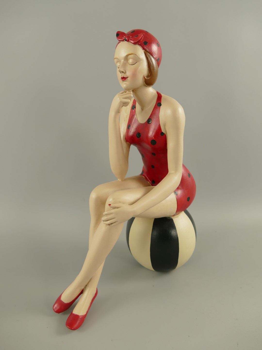 Badepuppe Polystein farbe H.38cm Badepuppe Polystein farbe H.38cm