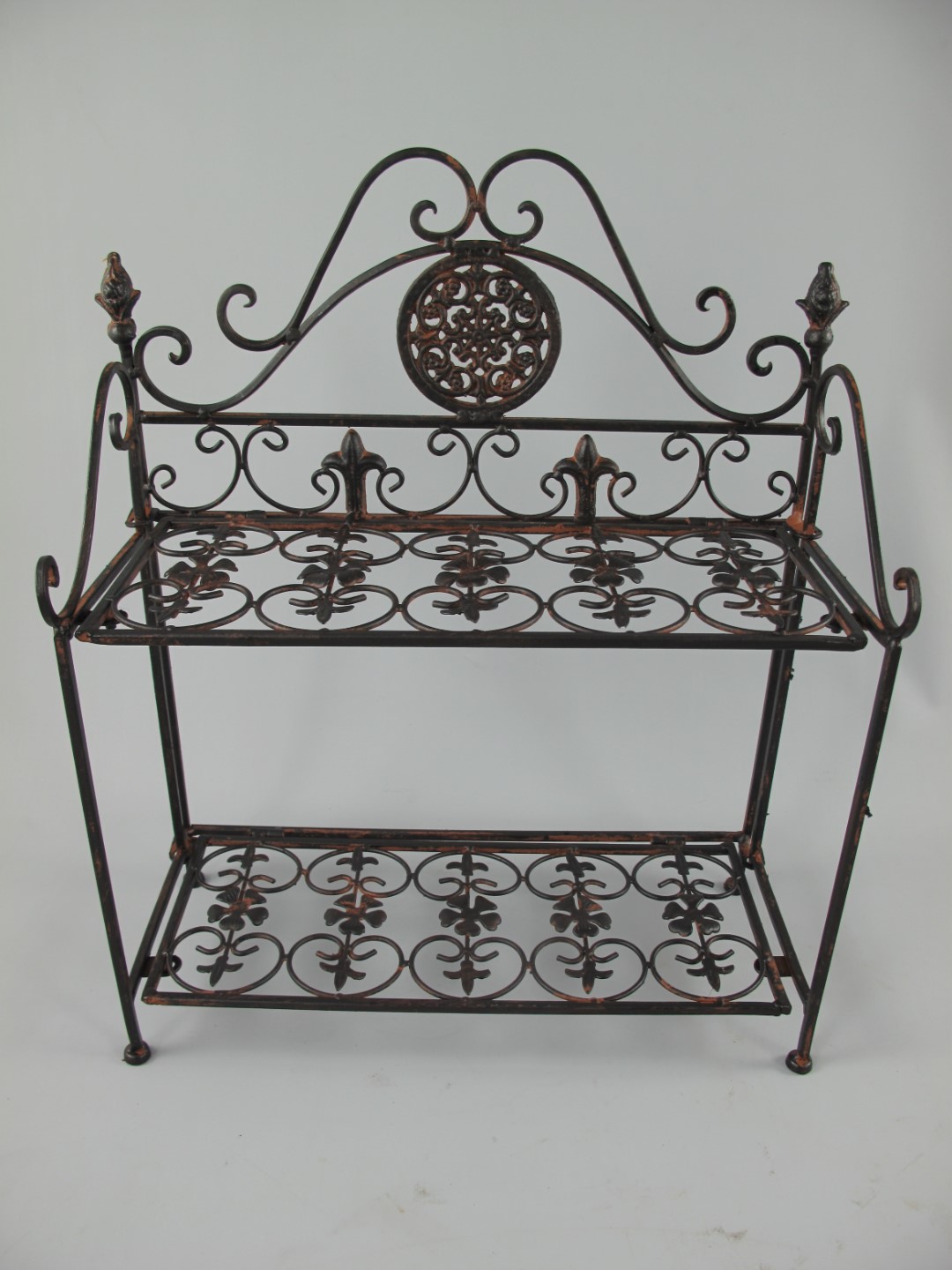 Regal Eisen rust. braun H.48x40cm
