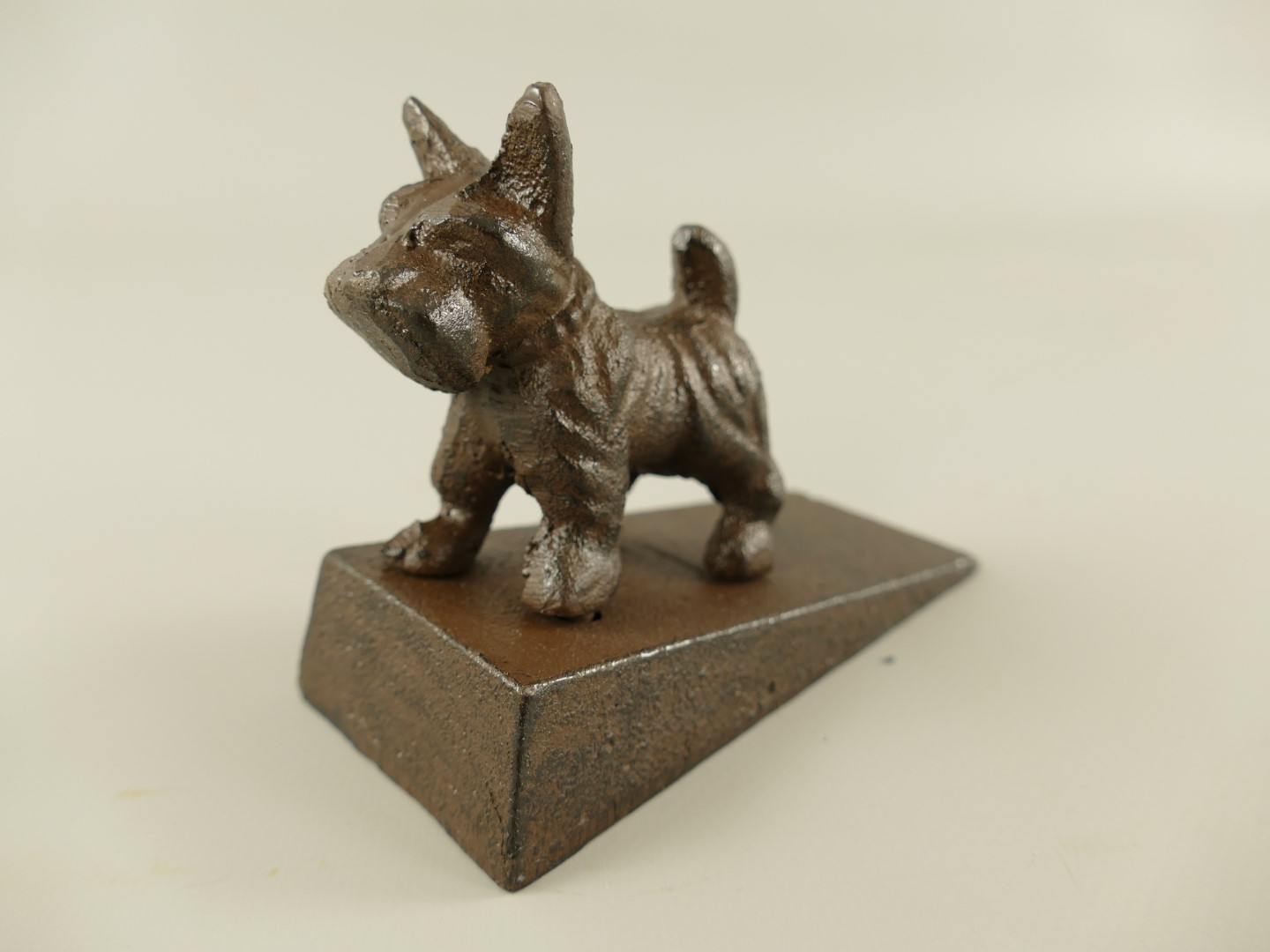 Türstopper Hund Gußeisen rustikal braun H.9cm Türstopper Hund Gußeisen rustikal braun H.9cm
