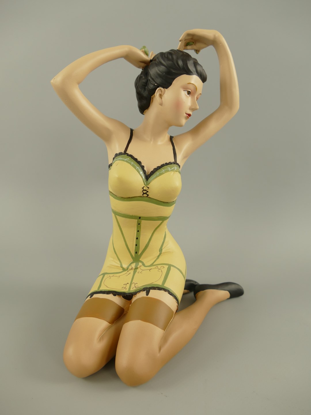 Badepuppe Polystein farbe H.21x14cm Badepuppe Polystein farbe H.21x14cm