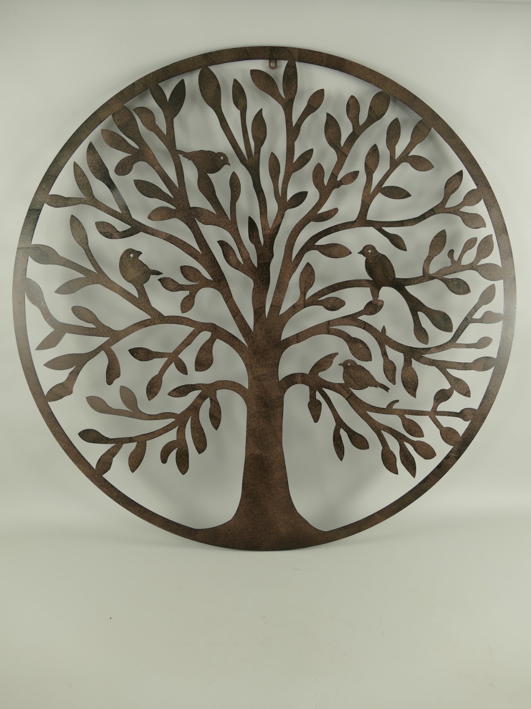 (*)Wand Ornament rustikal Eisen BAUM D.100cm (*)Wand Ornament rustikal Eisen BAUM D.100cm