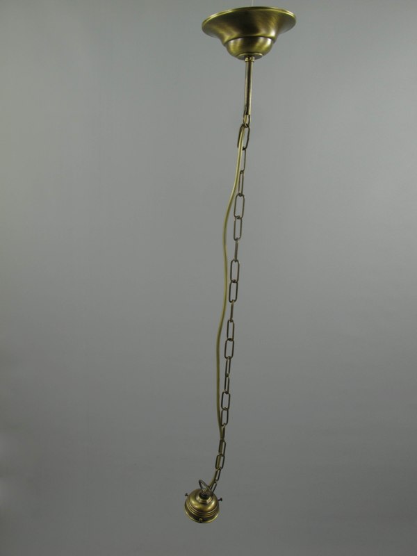 Gehänge Messing brüniert o.Schirm (GST)Gh.6-H.70cm Gehänge Messing brüniert o.Schirm (GST)Gh.6-H.70cm