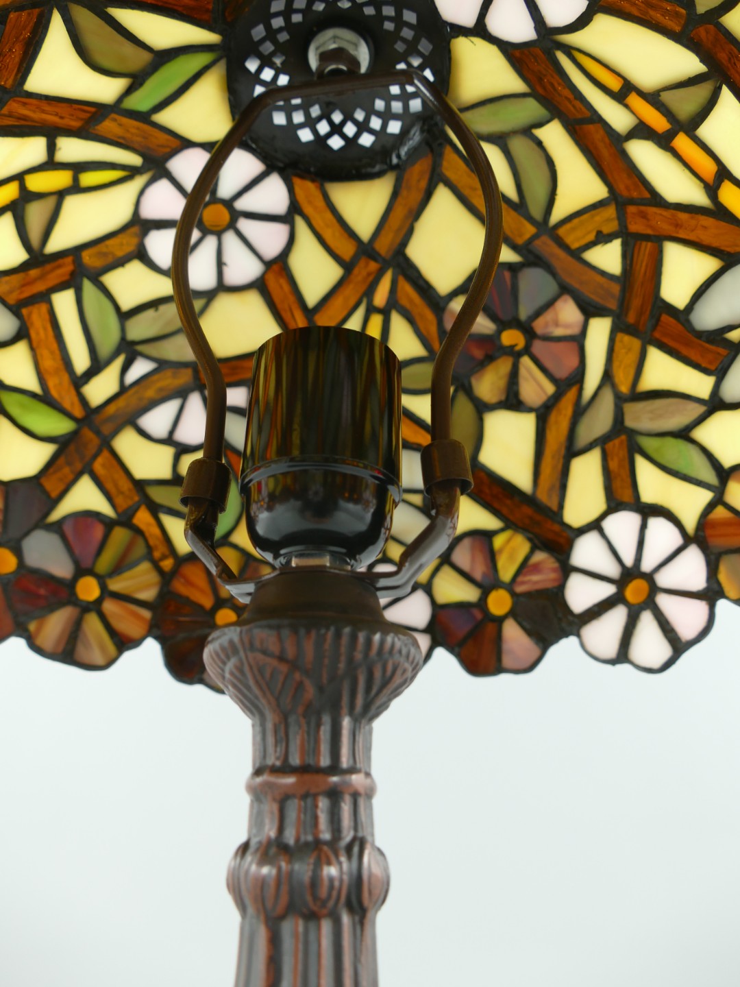 Lampe Tiffany H.50x30cm