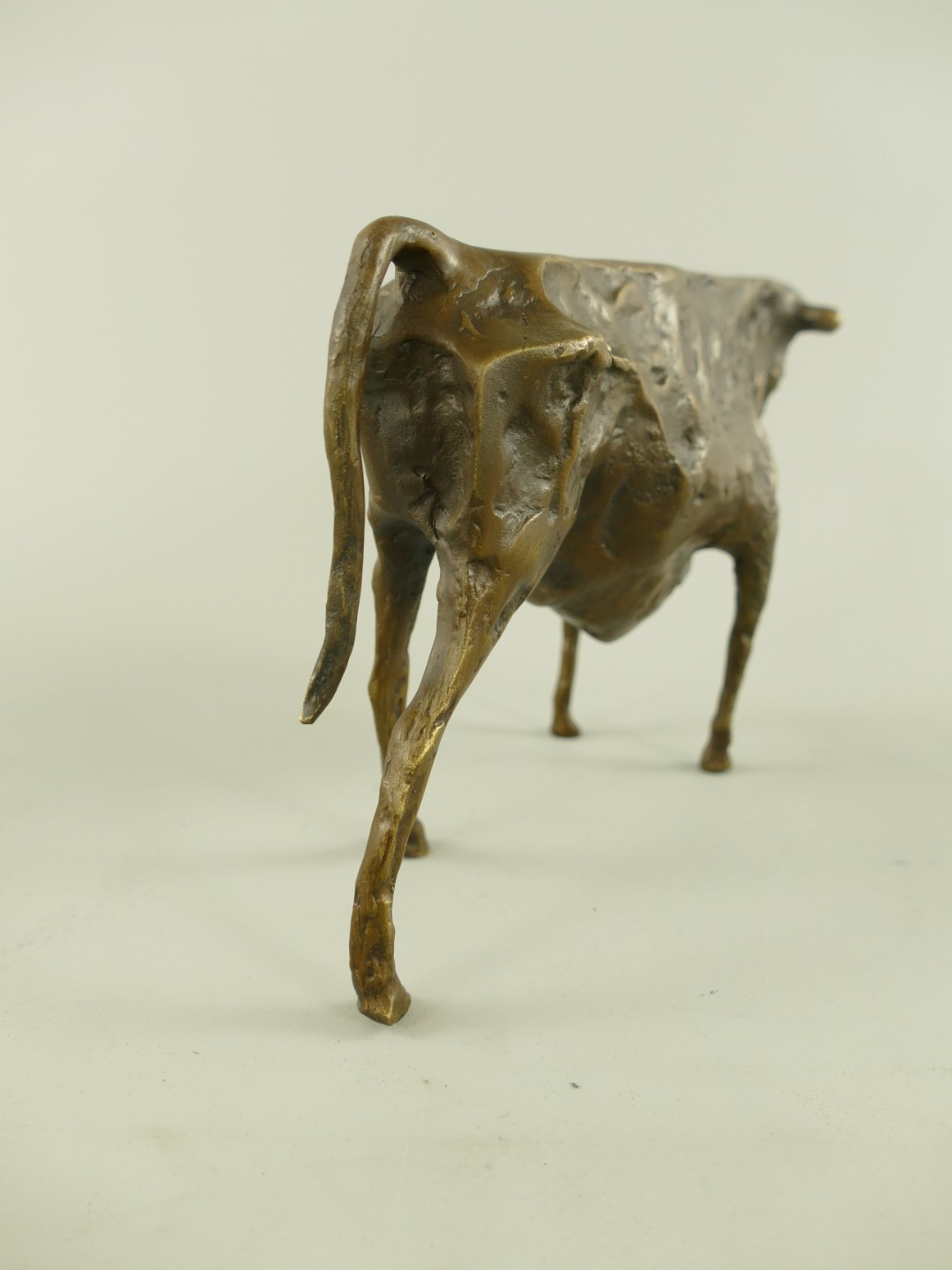 Figur Bronze Stier L.23x14cm