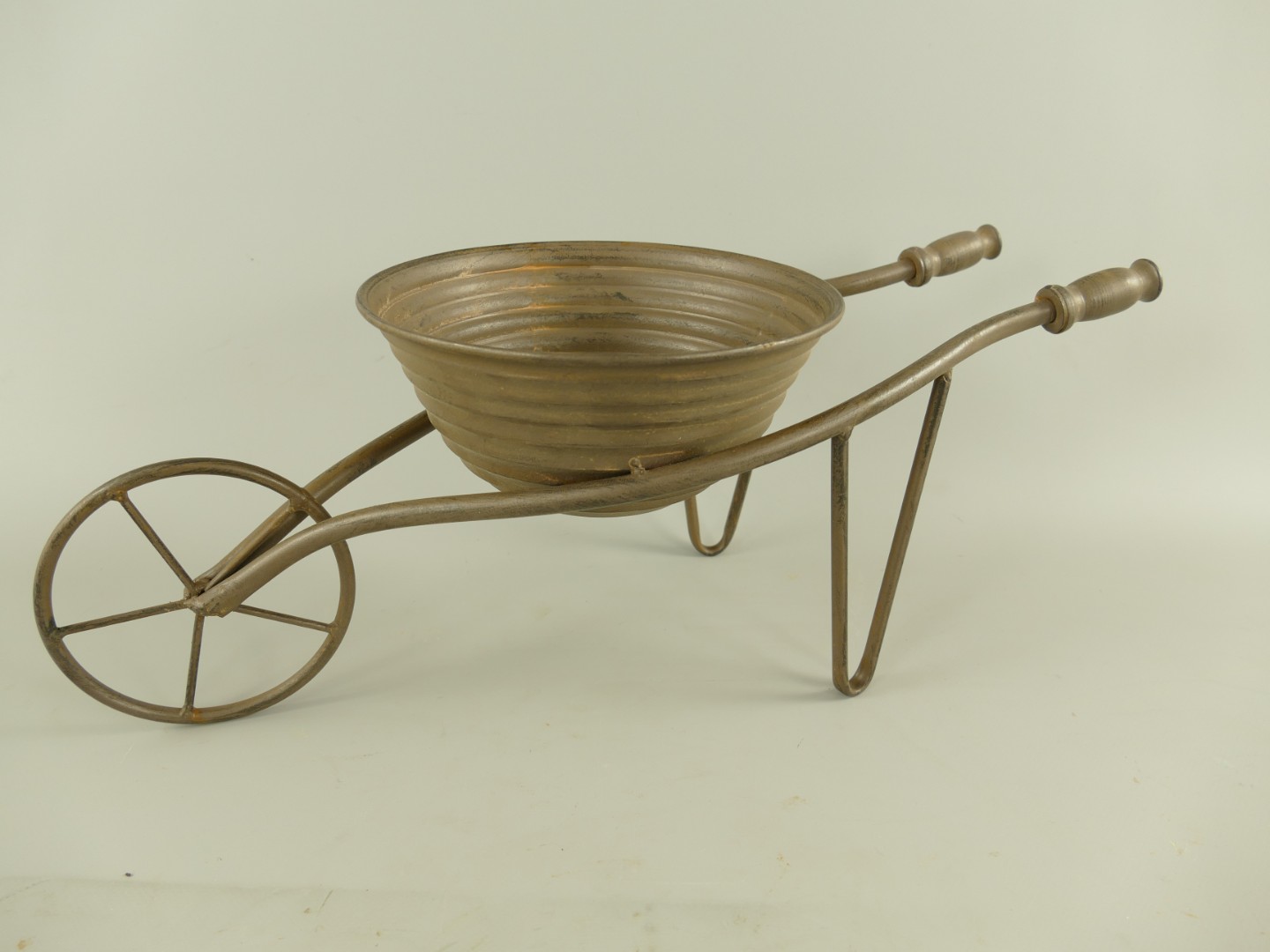 Blumen Schubkarre rustikal braun L.48cm Blumen Schubkarre rustikal braun L.48cm