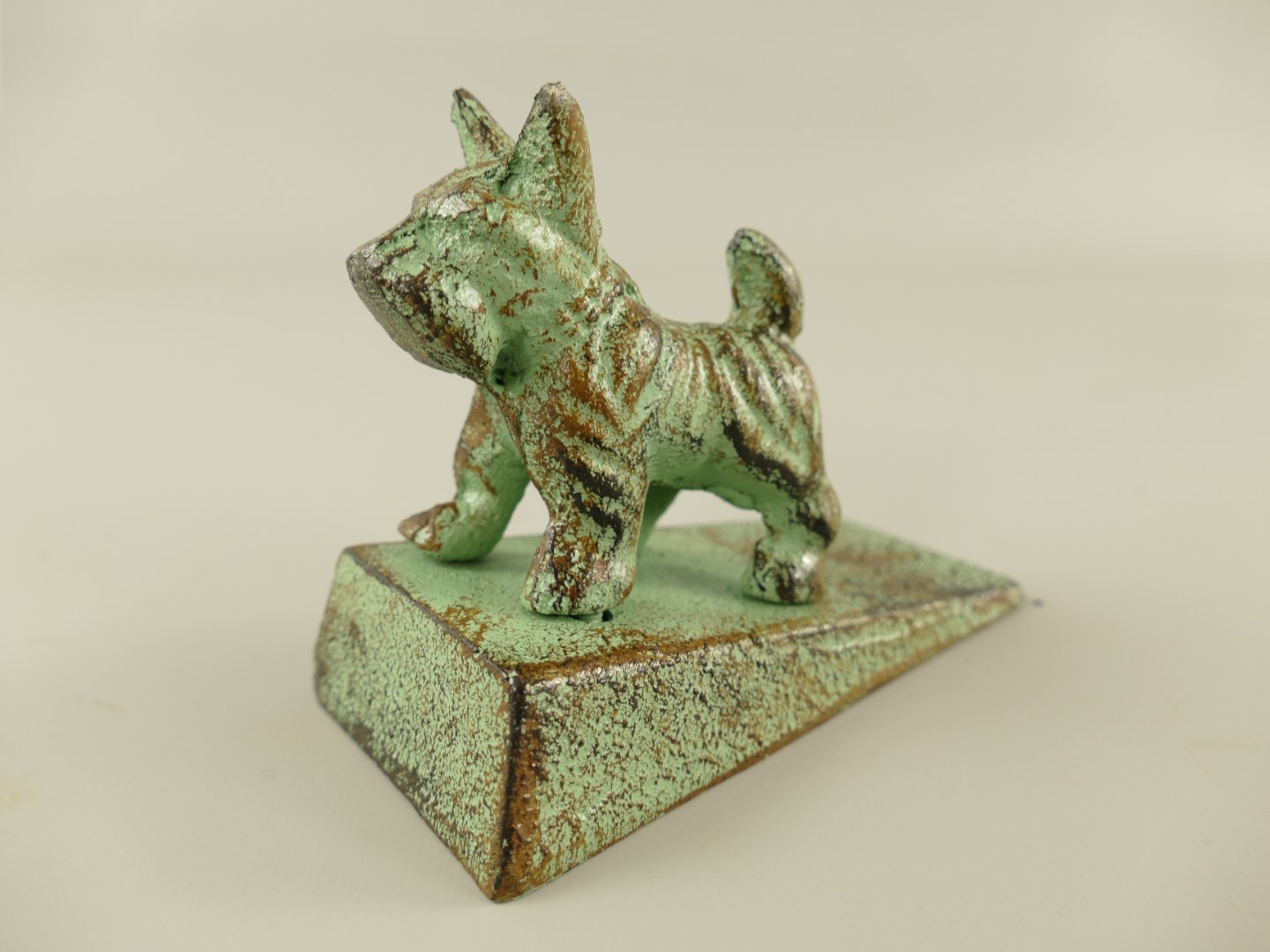 Türstopper Hund Gußeisen farbig H.9cm Türstopper Hund Gußeisen farbig H.9cm