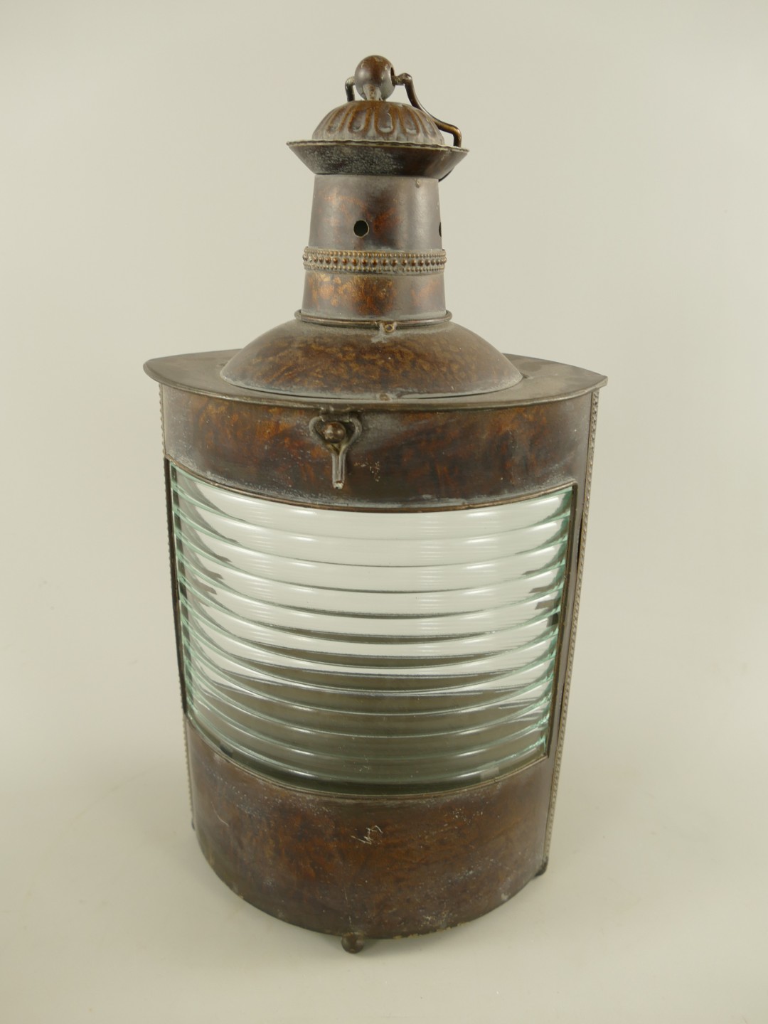 (*)Laterne rustikal Eisen farbe H.40cm