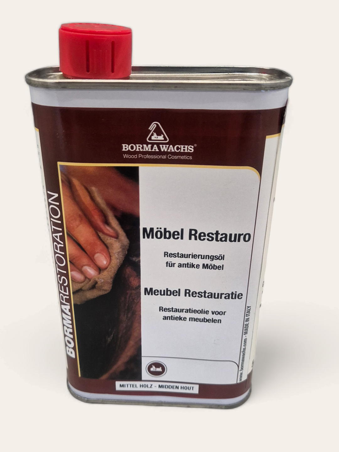 97291MTa *NT Borma Restaurierungsöl 0,5ltr. Farbe Mittel!!!