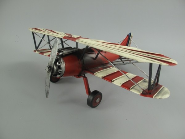 Flugzeug Antik Eisen L.26x32cm